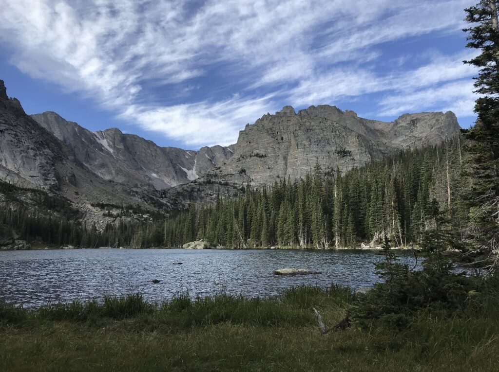 Loch Vale in Rocky Mountain National Park