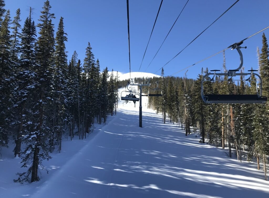 skiing in Colorado