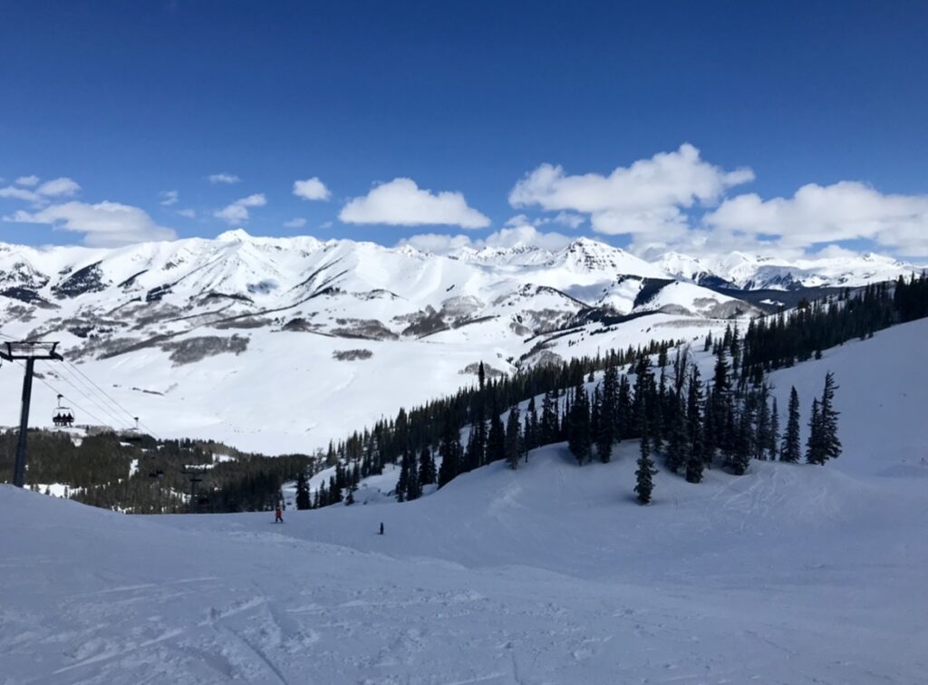 skiing in Colorado